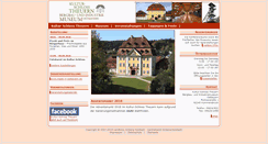 Desktop Screenshot of kultur-schloss-theuern.de
